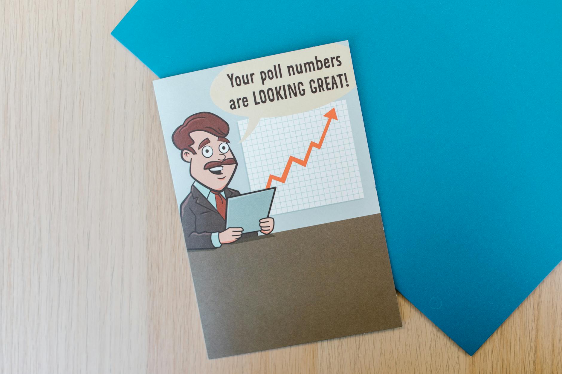 An infographic showing statistics on audience reactions to humor in debates.