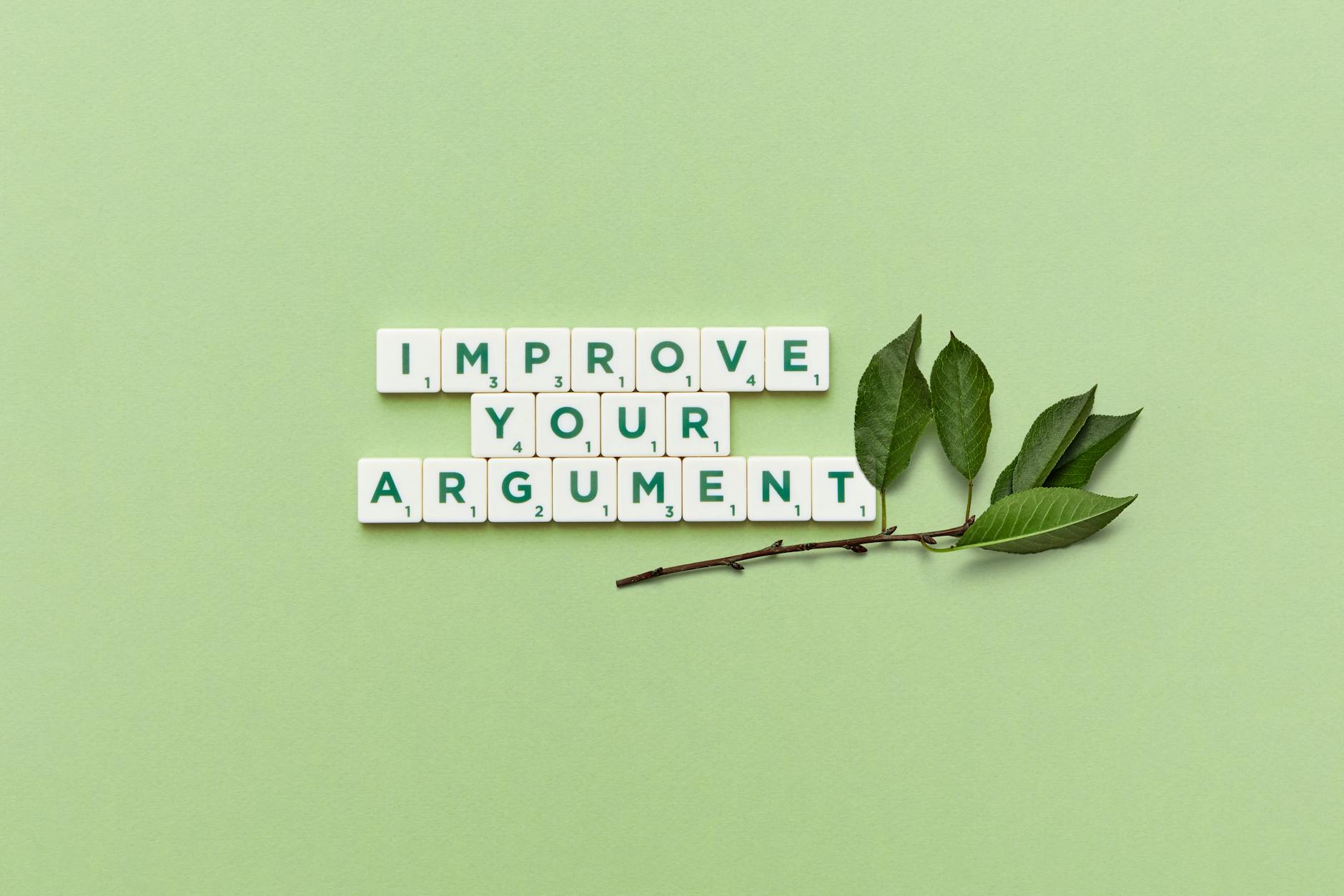 Practical Tips for Structuring Your Argument — argument structure