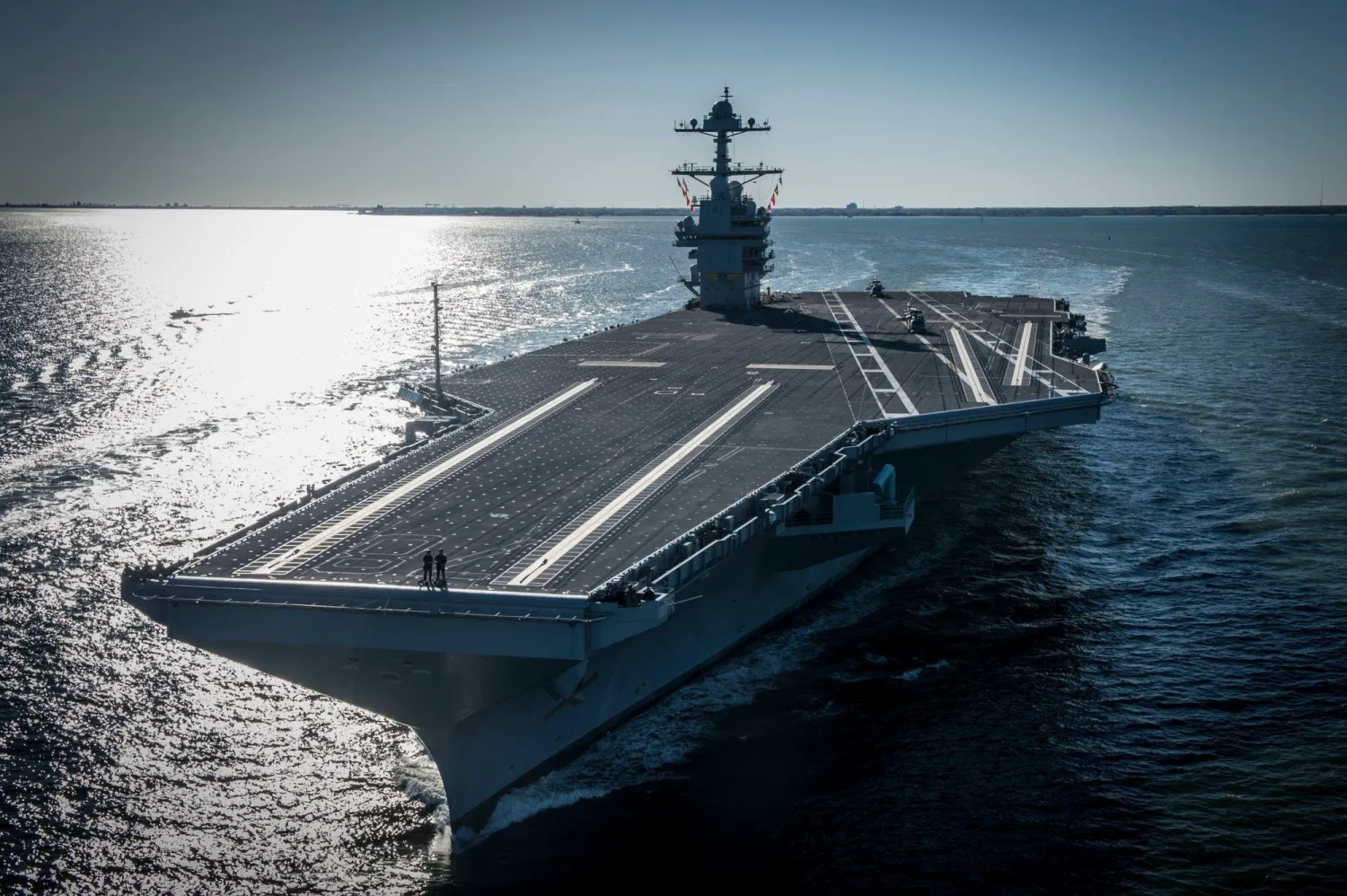 The USS Gerald R Ford's Strategic Importance in the Middle East