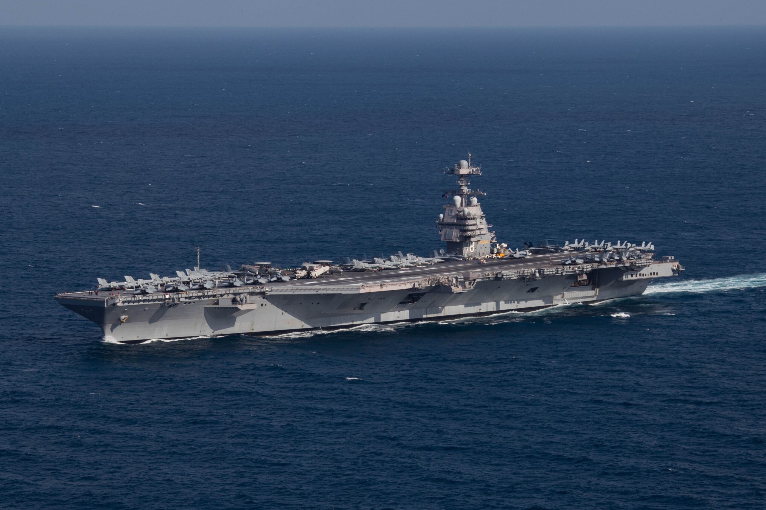 The World’s Largest Aircraft Carrier USS Gerald R. Ford Returns to the Middle East – U.S. Military Presence Expands