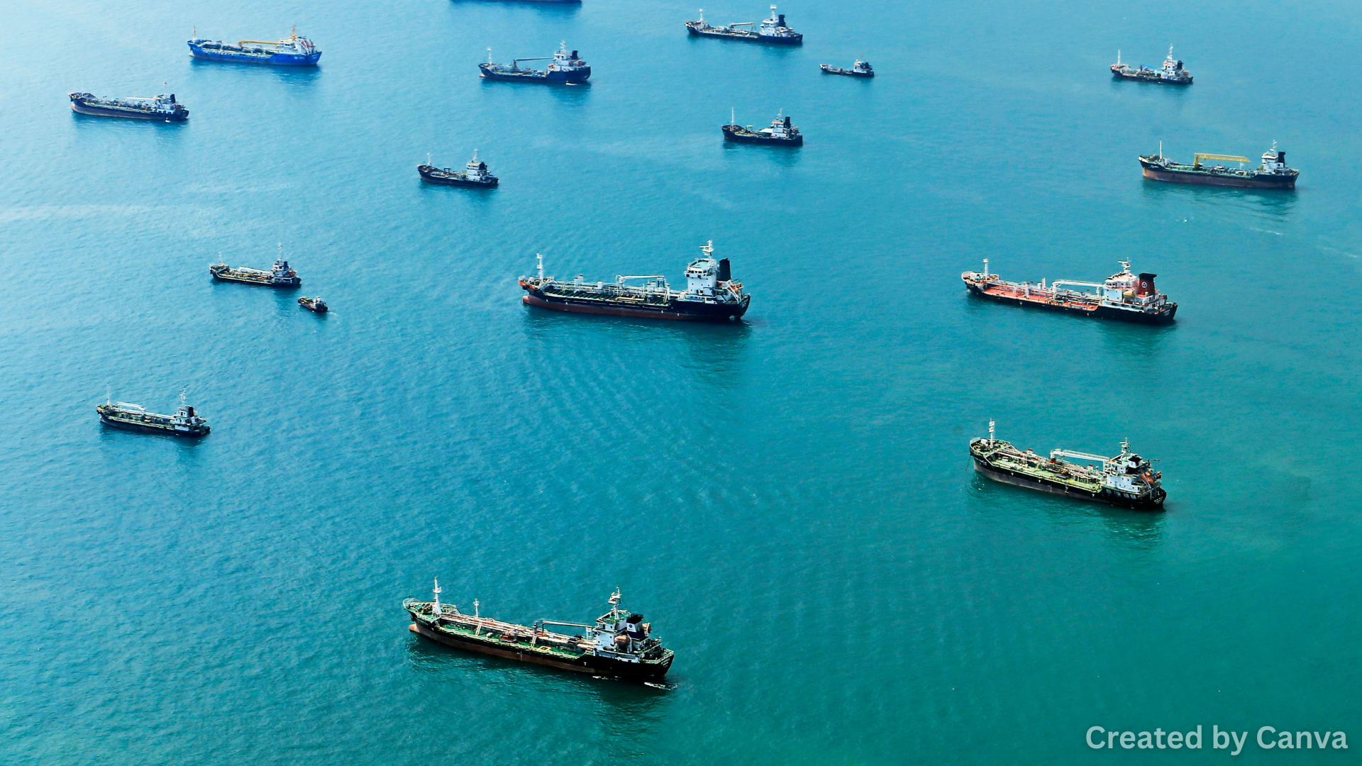 The oil market is affected by changes in the Strait of Hormuz.