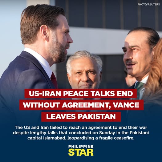 U.S.-Iran Peace Talks in Pakistan End Without Final Deal – Ceasefire at Risk