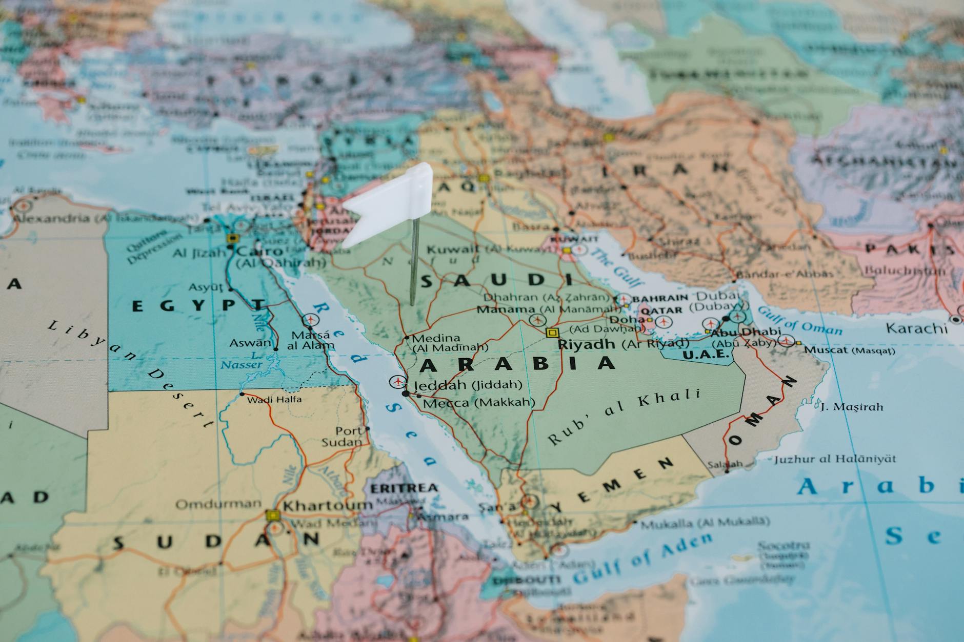 A map highlighting oil-rich regions in the Middle East and their strategic importance to US interests. — oil prices iran…