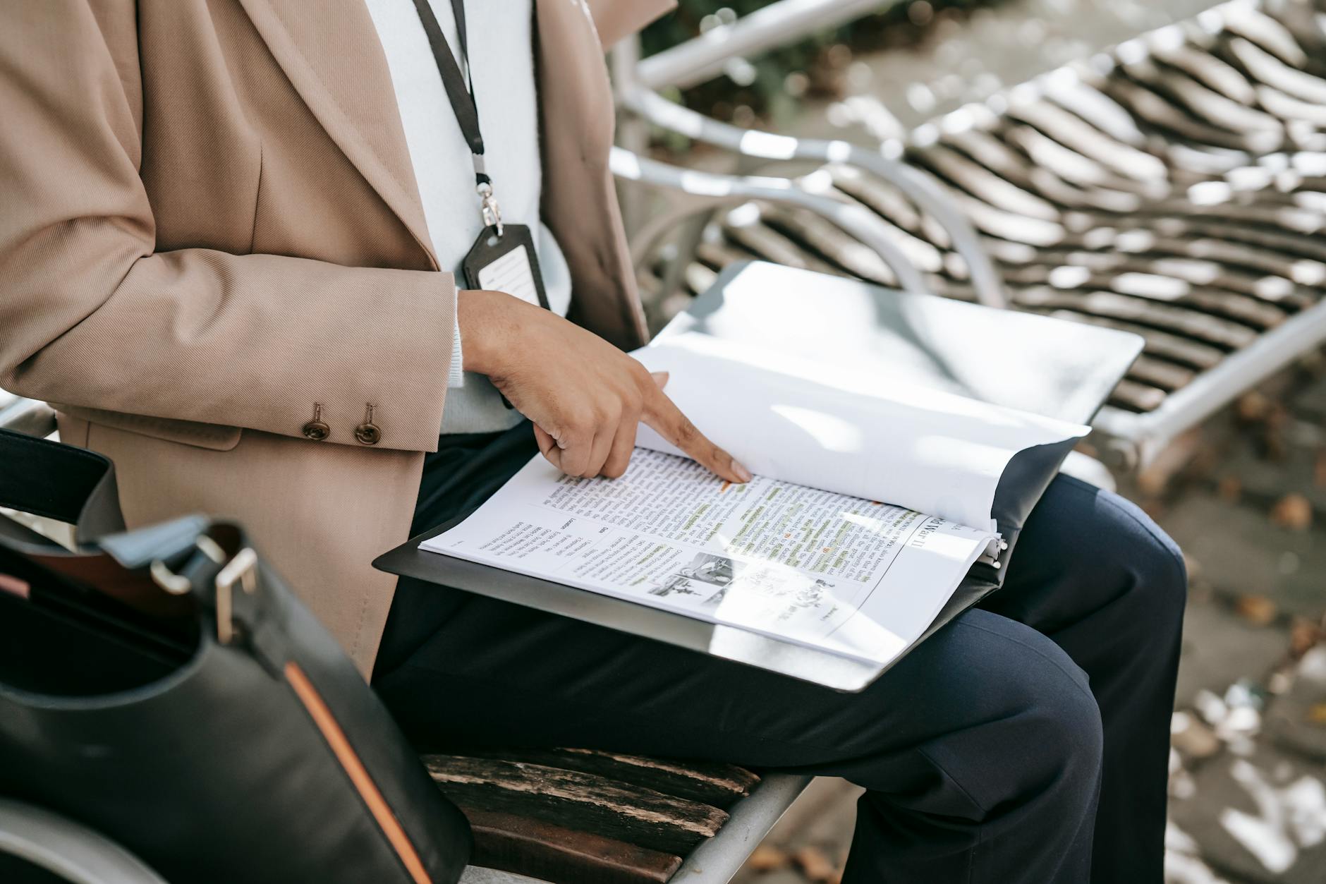 A researcher analyzing various sources for debate preparation.