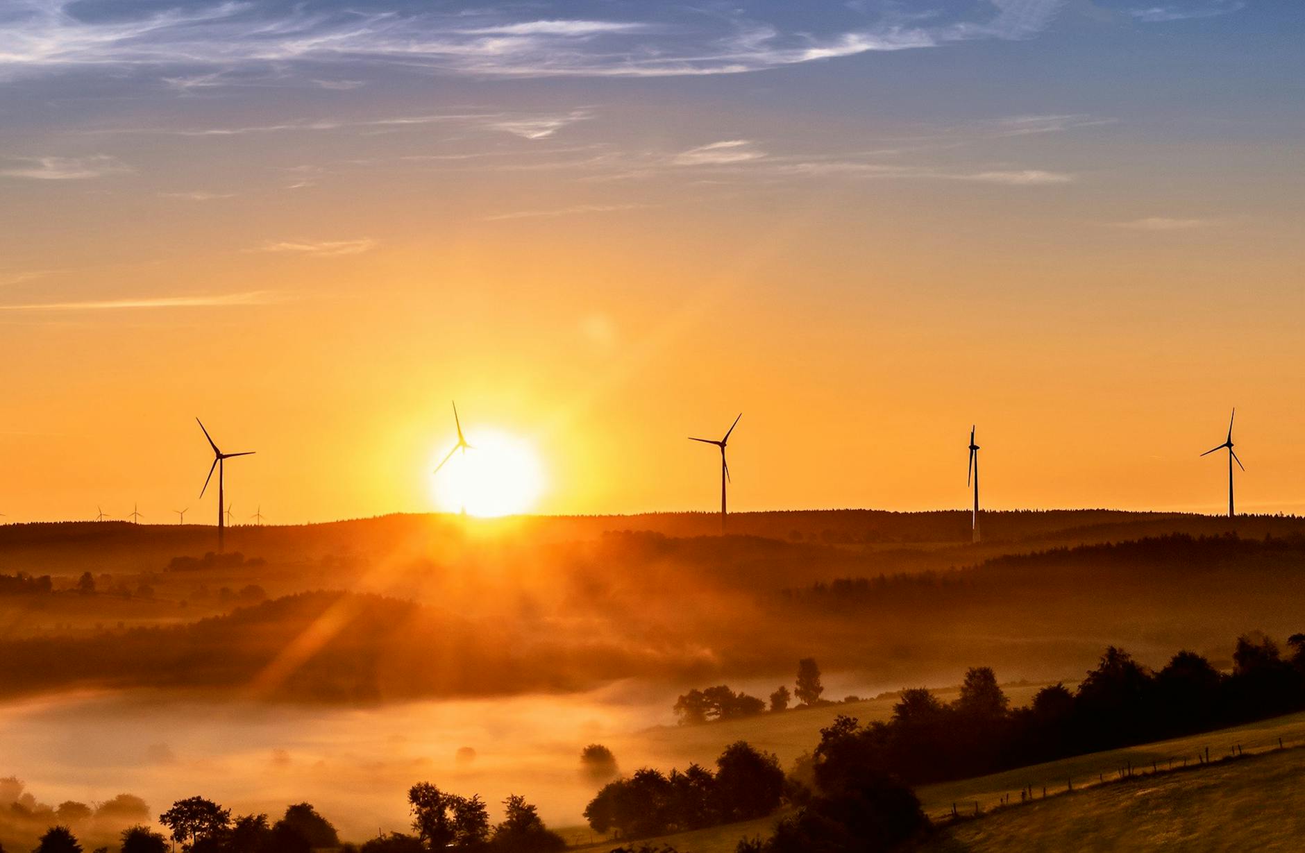 An infographic illustrating renewable energy sources available today. — climate change debate