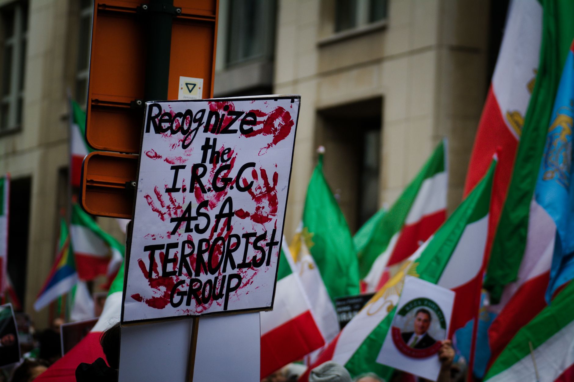 Chart illustrating public opinion on Iran's defensive actions in relation to international law and war justification. — …