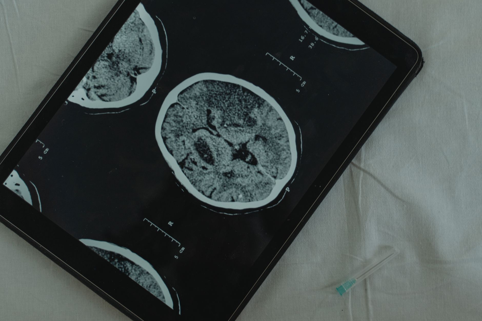 An image illustrating emerging healthcare technologies and their applications in the government healthcare debate, showcasing telemedicine and electronic health records.