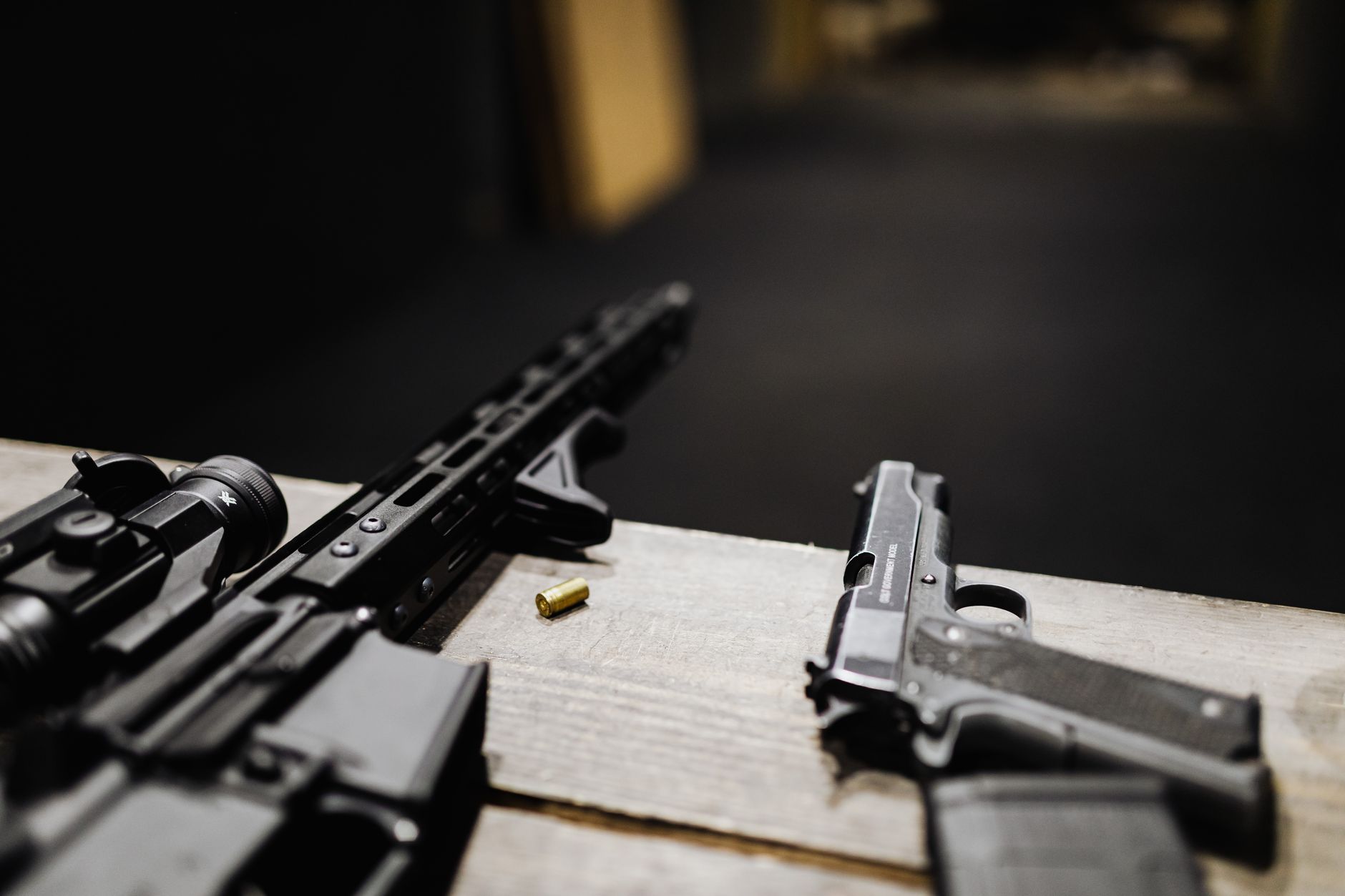 An infographic showing the statistics of gun violence in the U.S. related to the gun control debate
