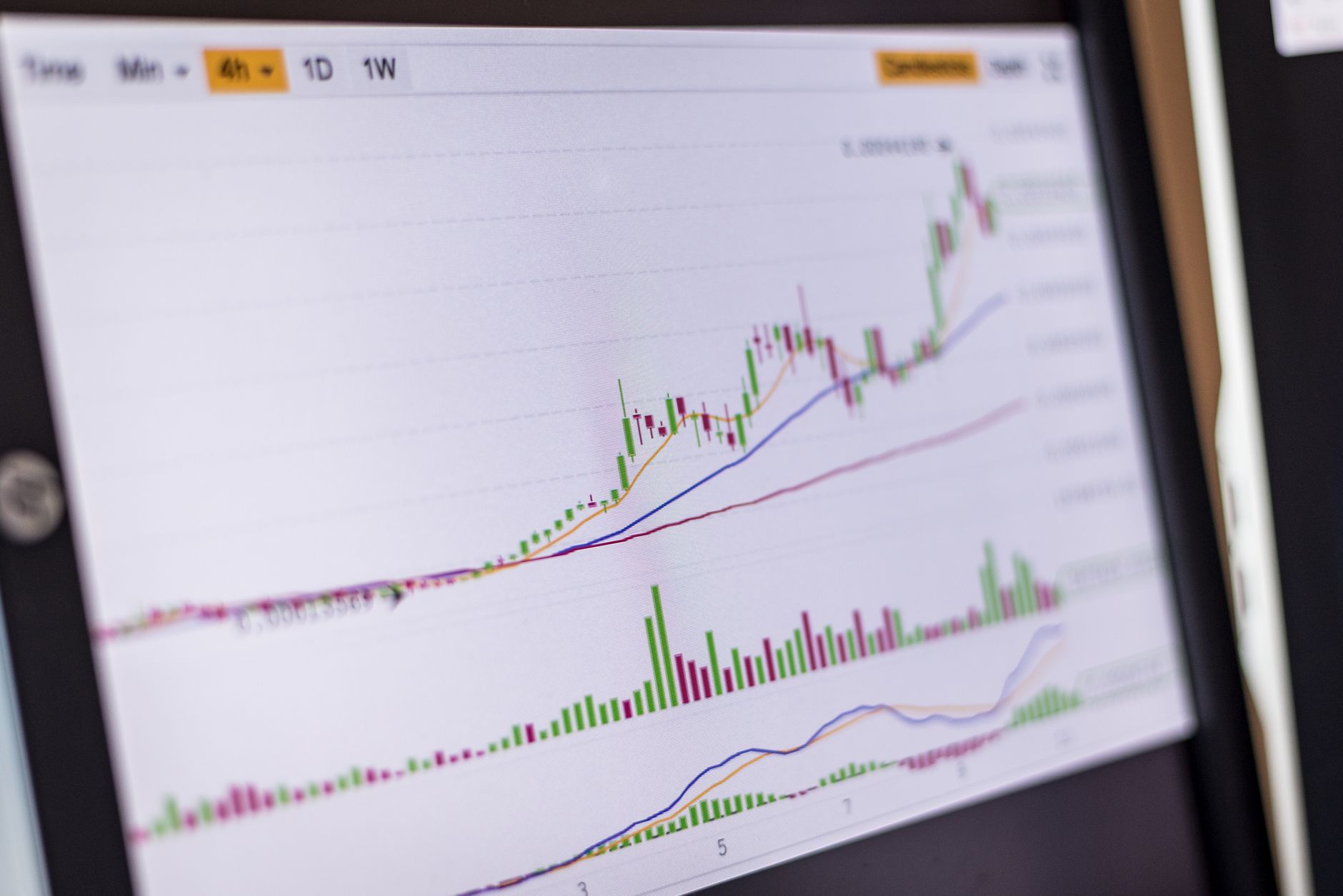 A chart illustrating the rise of bitcoin prices over the last decade, showcasing its impact on the finance industry. — c…