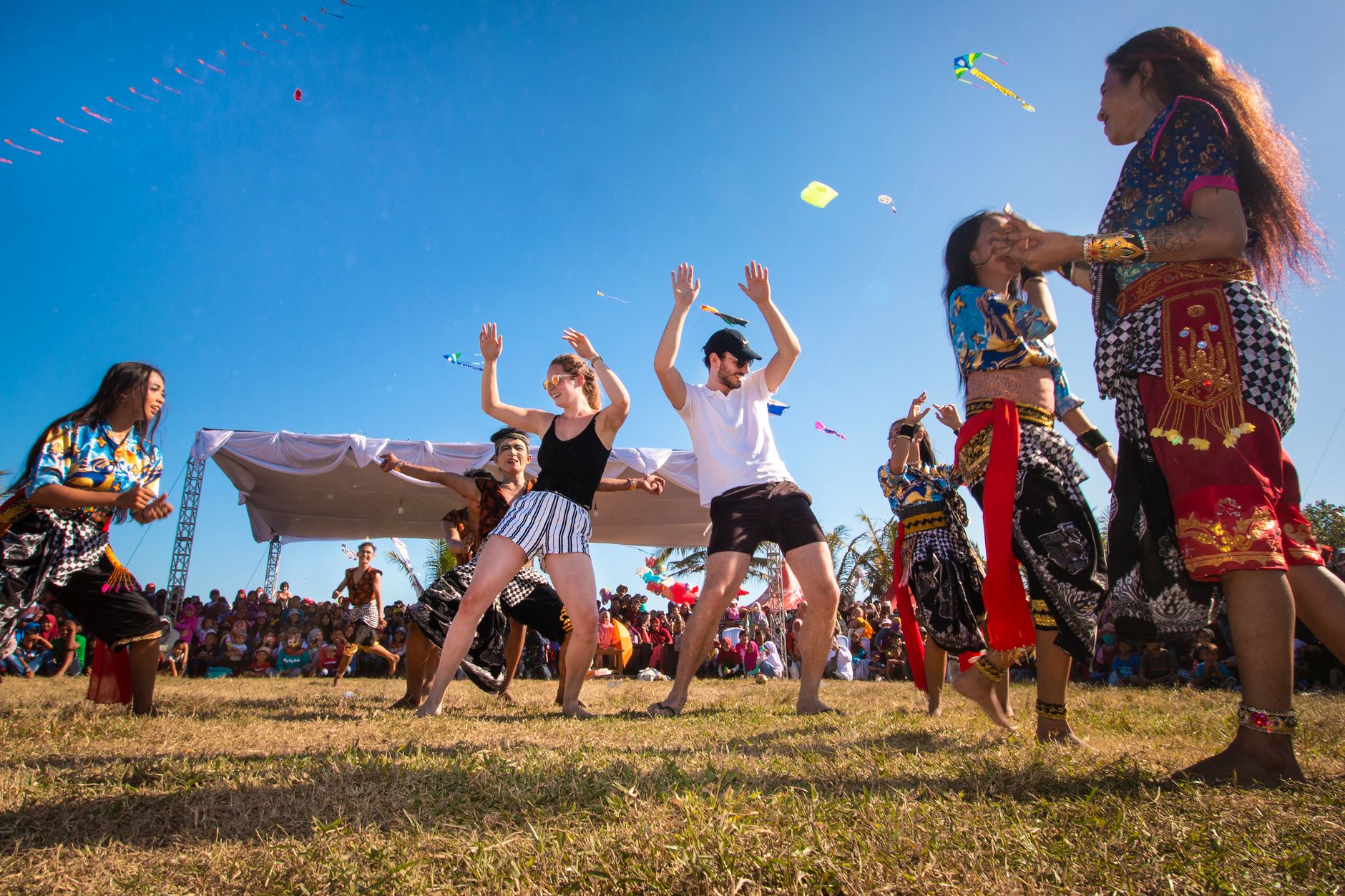 A community event celebrating local traditions in the face of globalization. — globalization debate