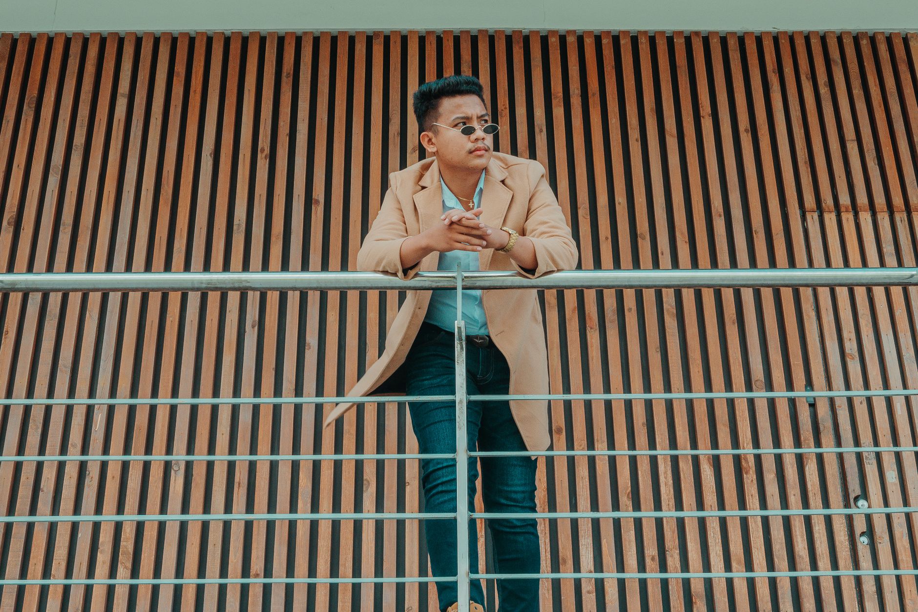 A photo of a successful individual enjoying a private moment away from the public eye. — fame vs success debate