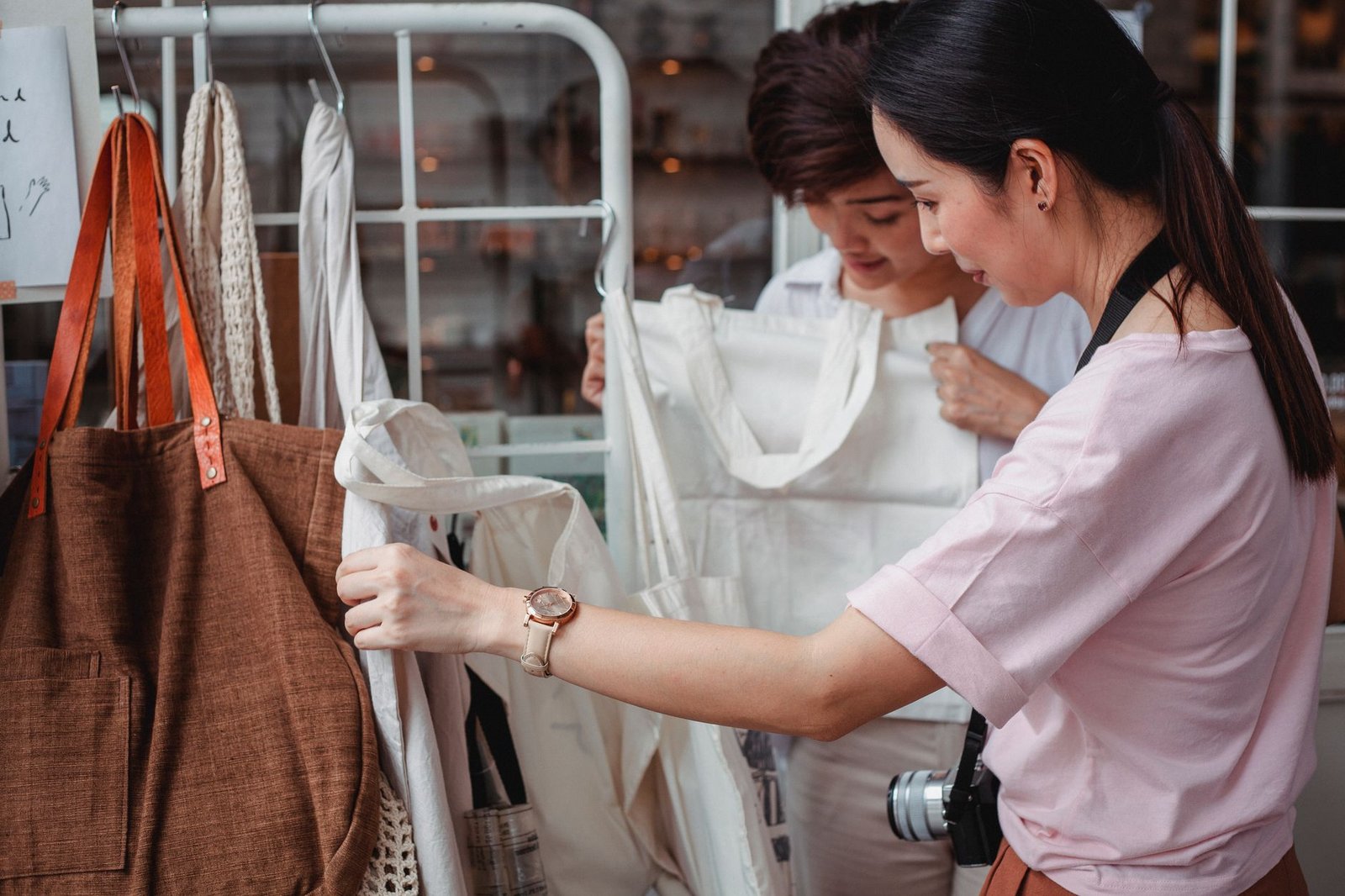 A photo of ethical fashion brands promoting sustainable practices. — fast fashion impact