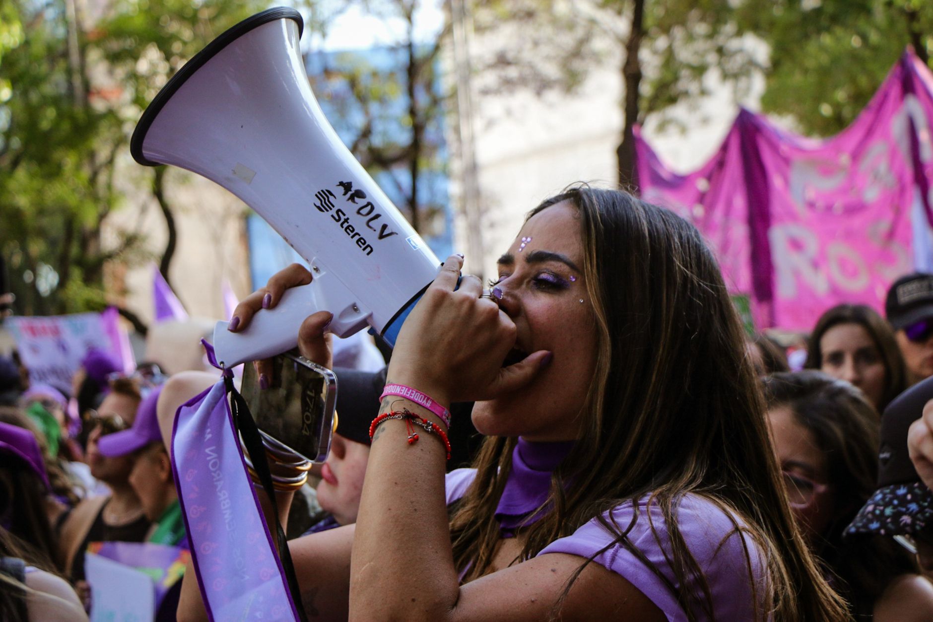 A photograph of a celebrity speaking at a rally, depicting the relationship between fame and social movements. — celebri…