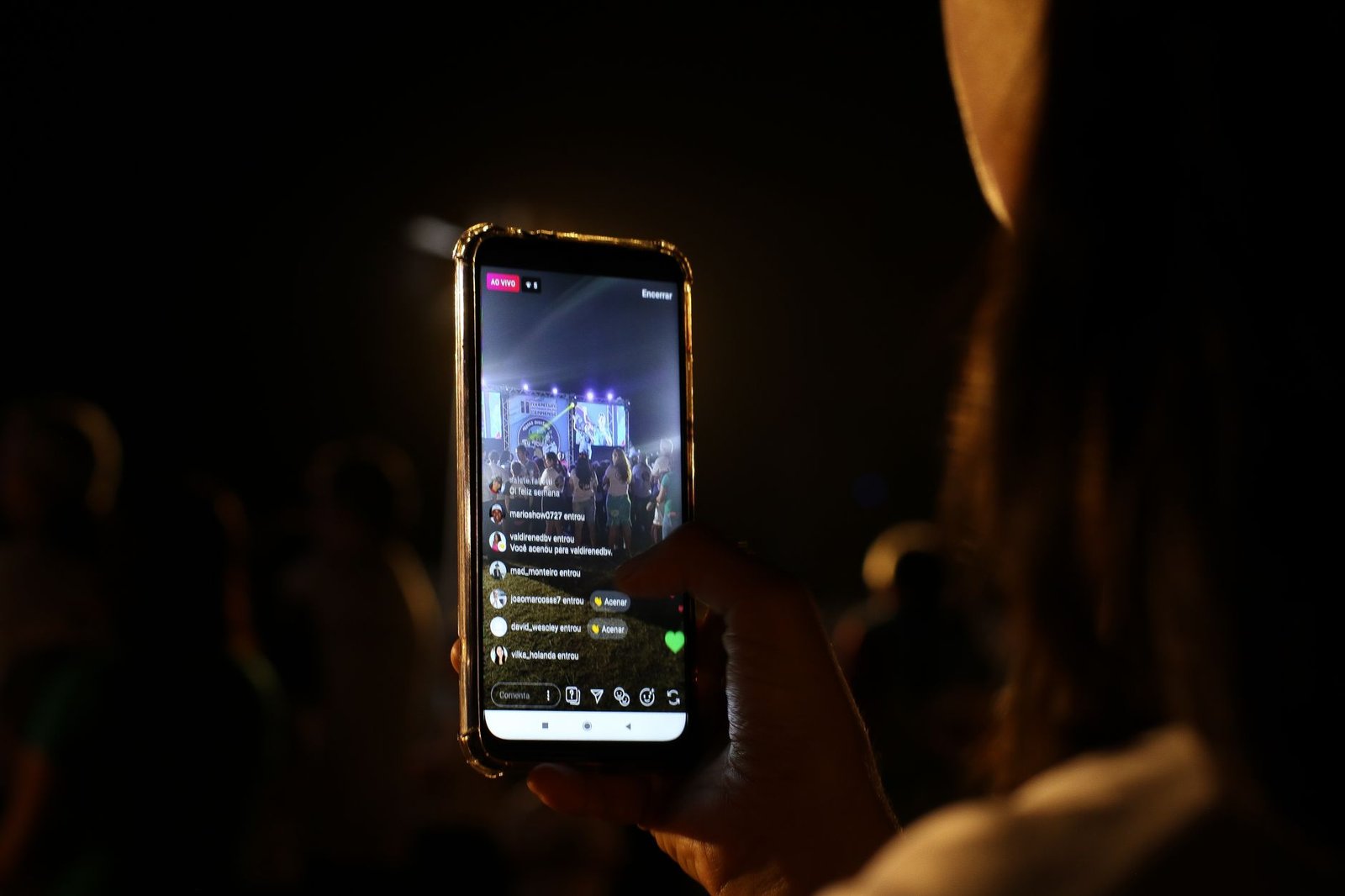 A screenshot of a live-streamed debate on social media, highlighting audience engagement. — technology in debates