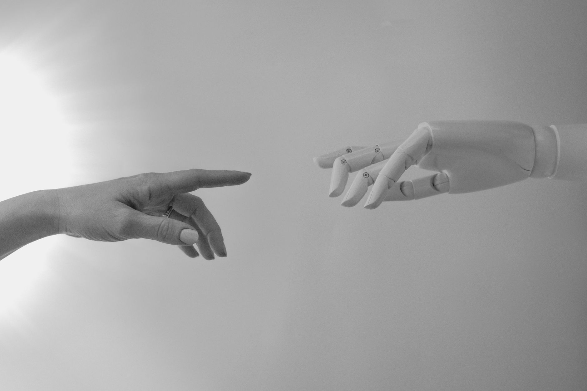 A visual representation of a human writer collaborating with AI software, depicting a creative partnership. — AI in crea…