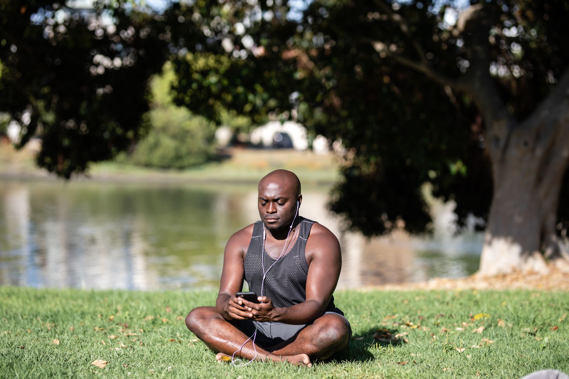 A visual representation of a person engaging in a digital detox, with nature and offline activities. — technology depend…