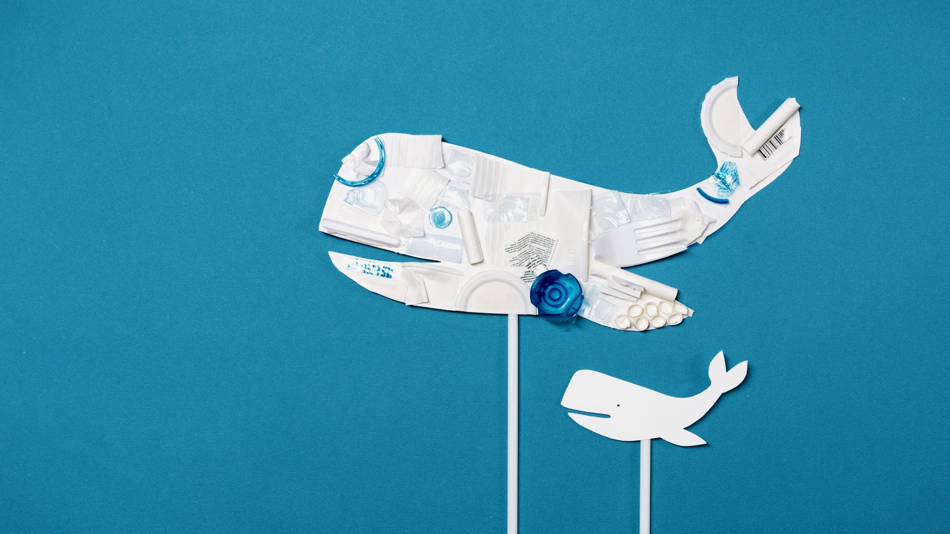 A visual representation of fast fashion's environmental impact, showing waste and pollution. — fashion industry debate