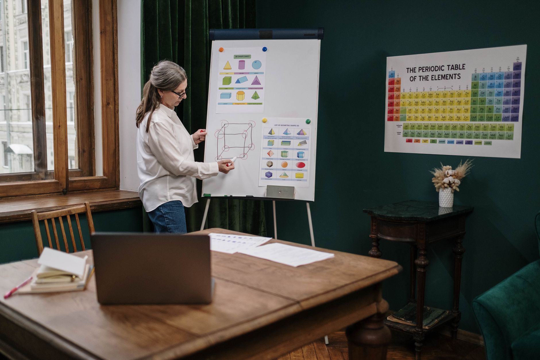 A visual representation of hybrid learning models, showcasing elements of both online and in-person education. — educati…