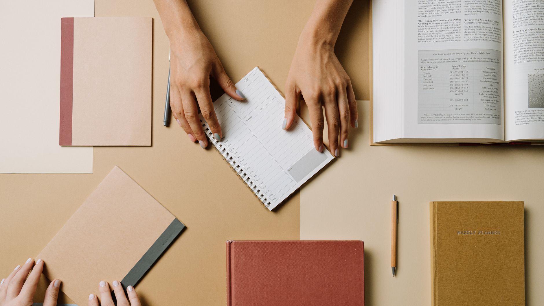 A well-organized workspace with debate notes and research materials for effective preparation. — debate preparation