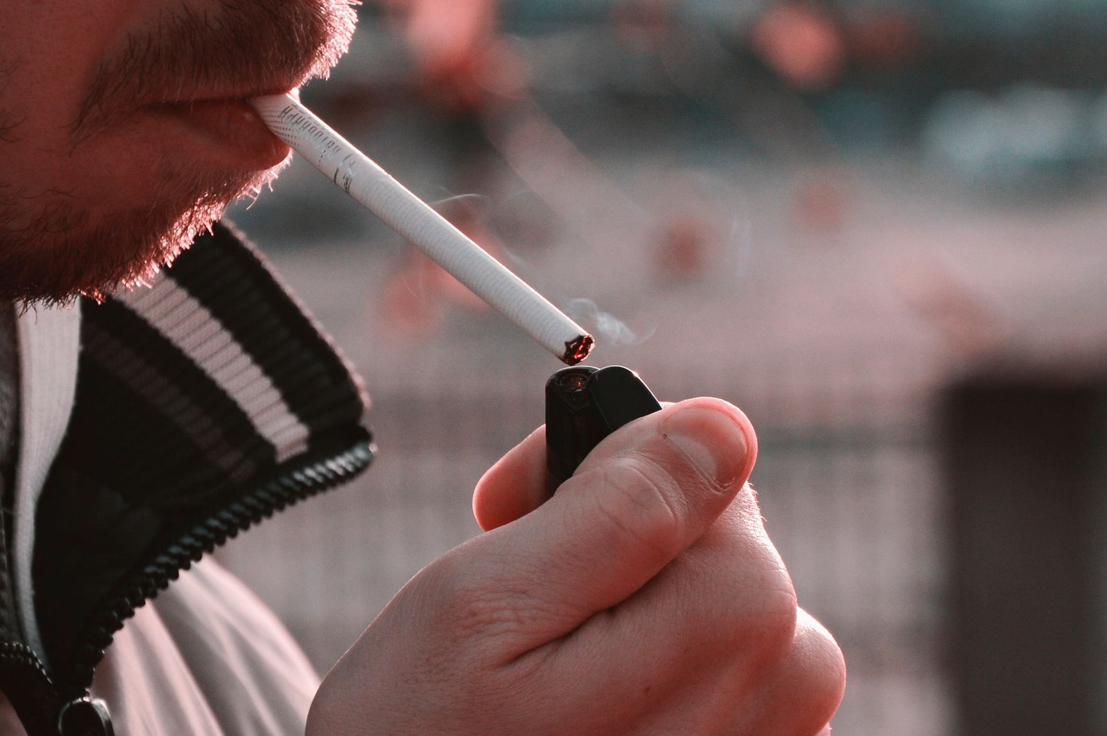 A graphic showing statistics on smoking-related health risks in the smoking debate.