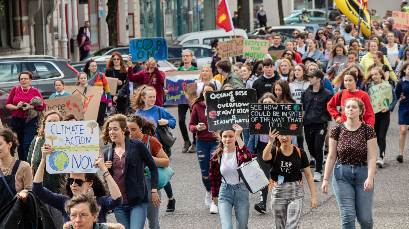 A photo of a community event focused on climate action and sustainability. — climate change debate
