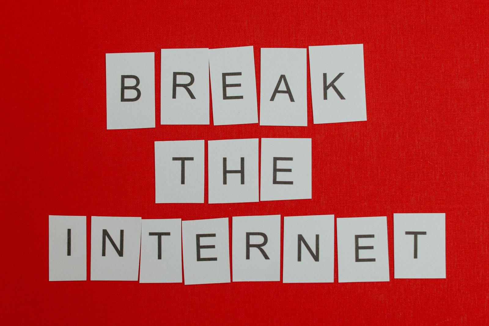 A visual comparing knowledge gained from the internet versus distractions caused by social media in the context of the internet impact debate.
