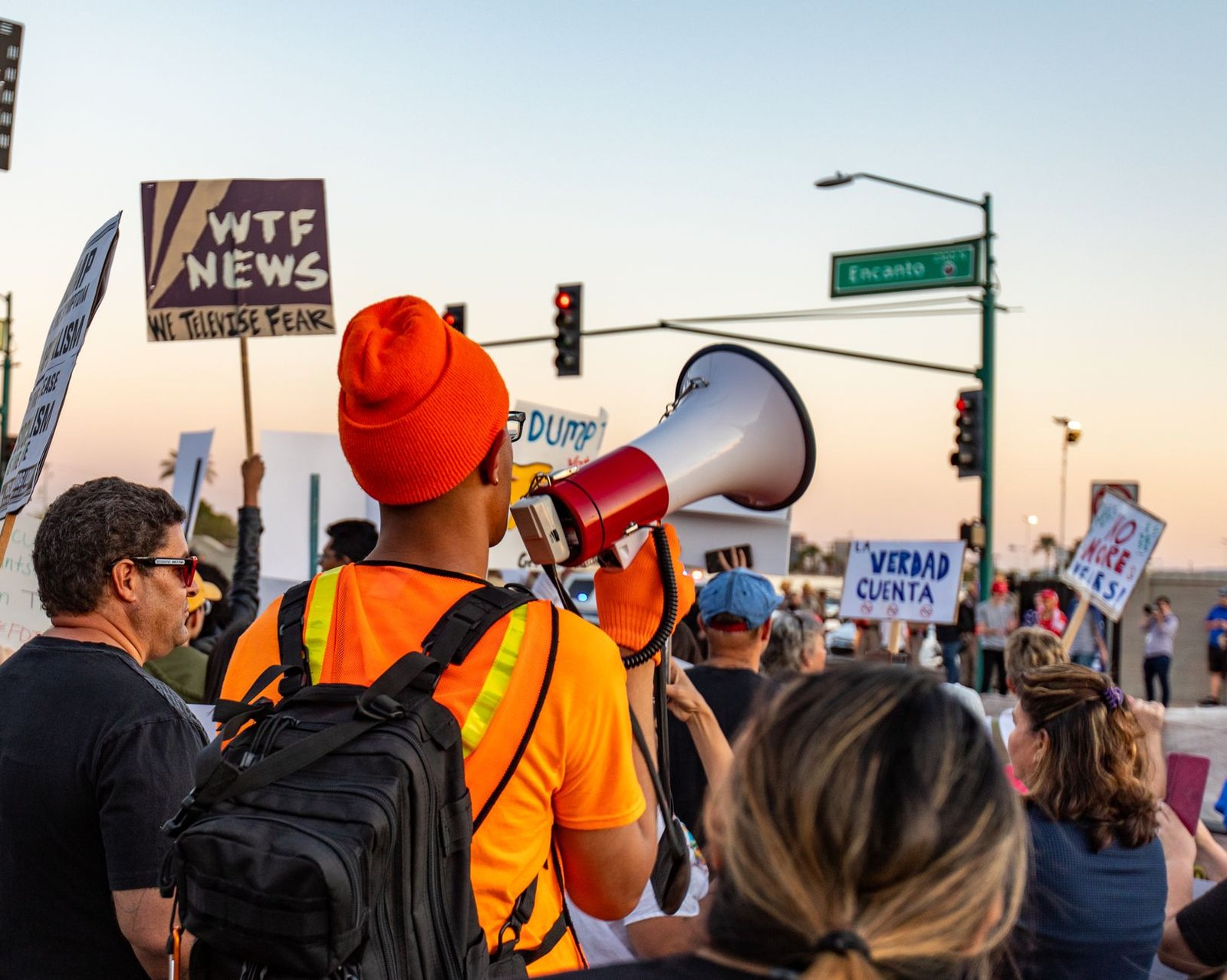 Photo of a climate change rally showcasing diverse opinions and perspectives. — climate change debate
