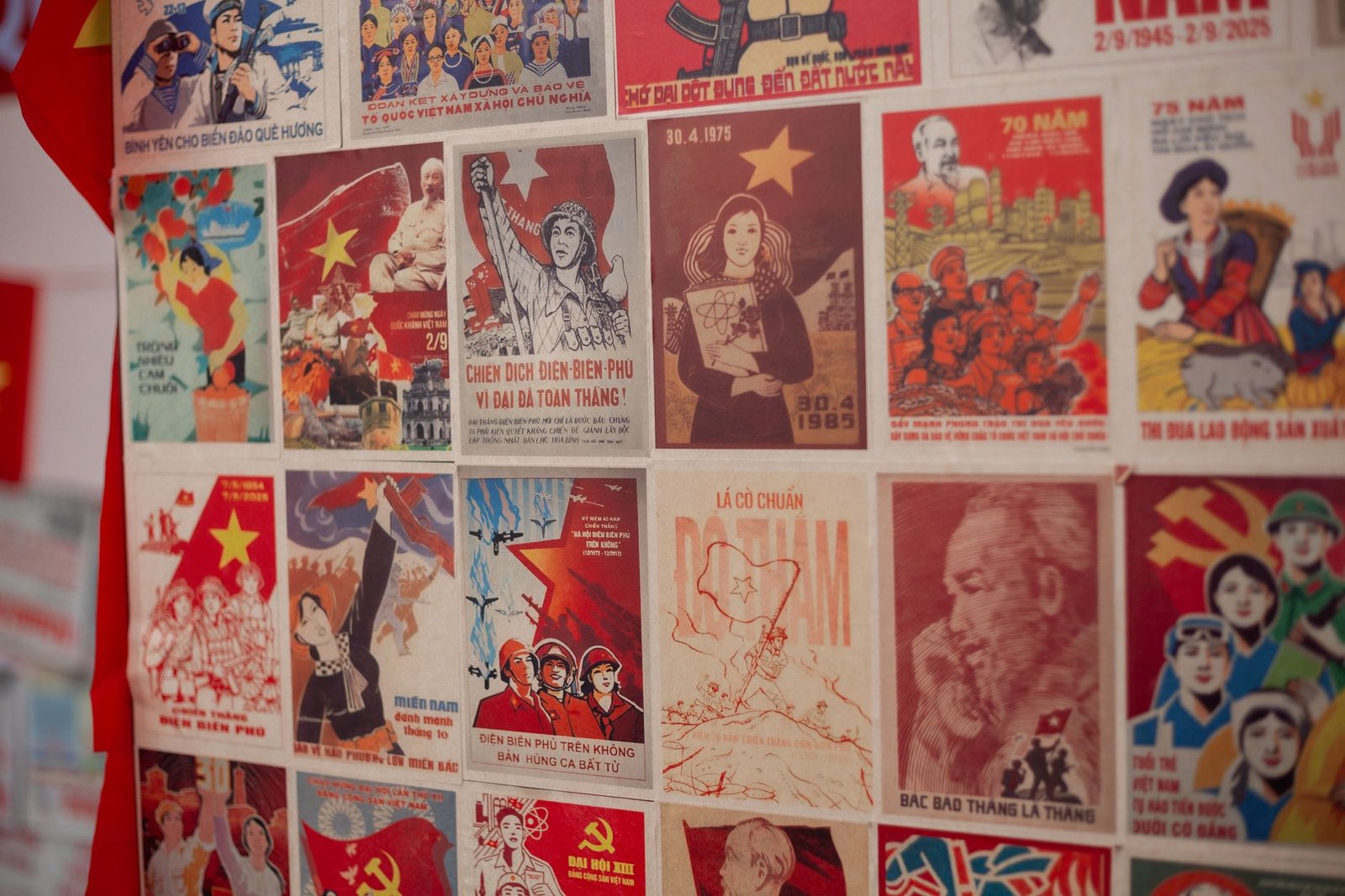 A historical example of propaganda art used in political campaigns, illustrating the powerful role of art in shaping publi…