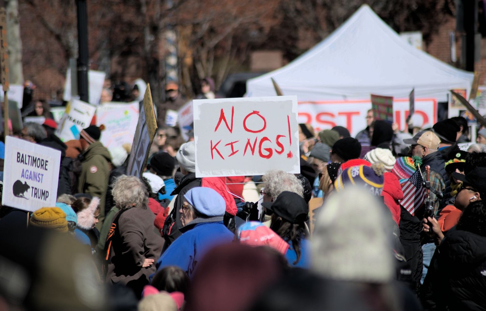 A photo of a protest against censorship, highlighting freedom of speech — censorship debate