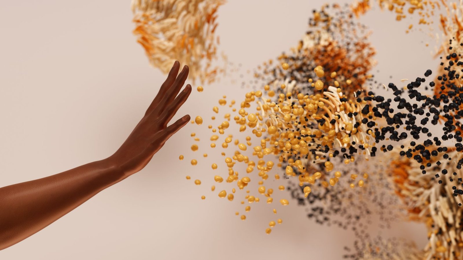 A visual representation of AI algorithms interacting with ethical concepts. — AI ethics