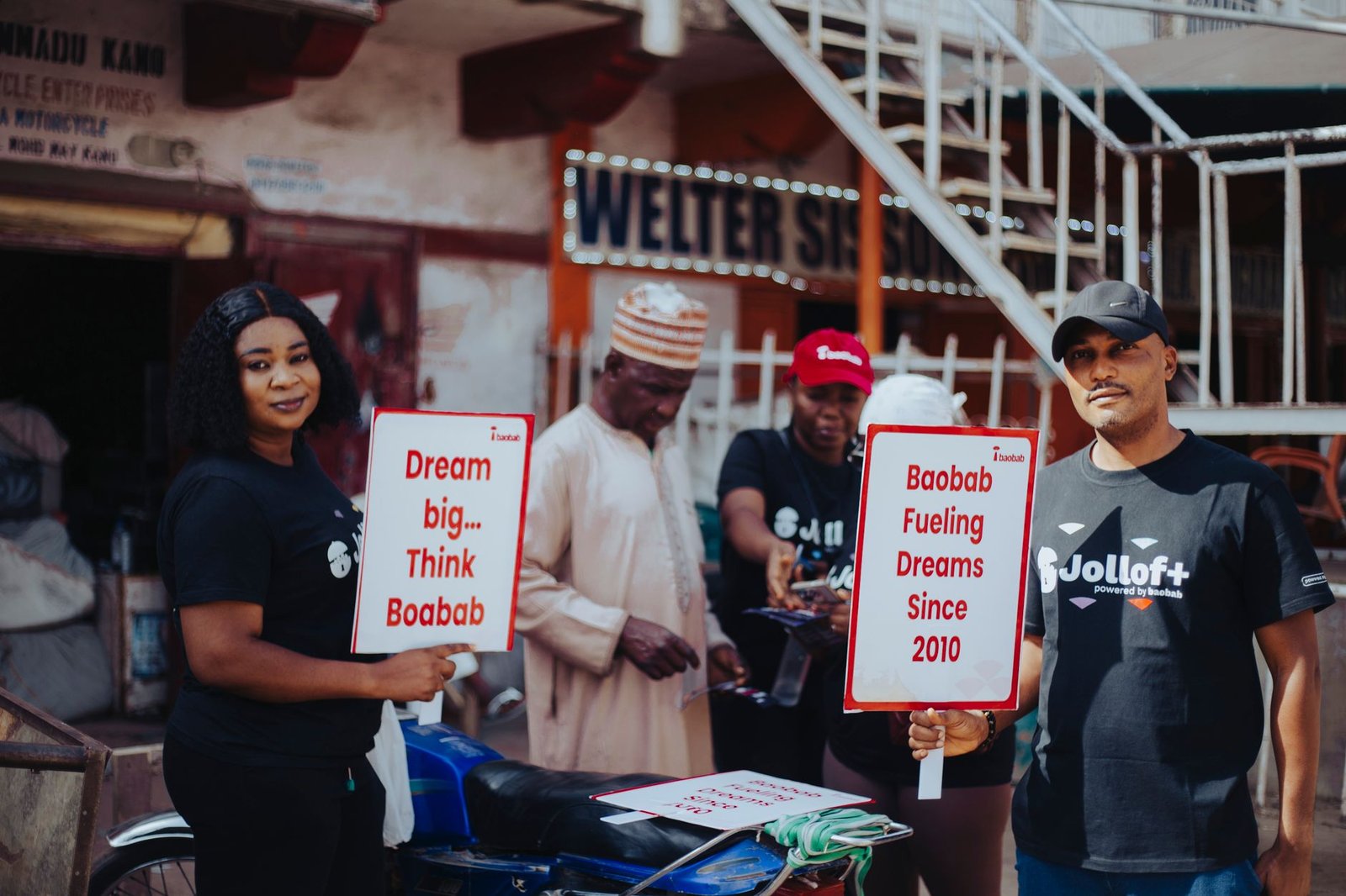A community event promoting educational resources and opportunities for underprivileged youth, showcasing initiatives aime…