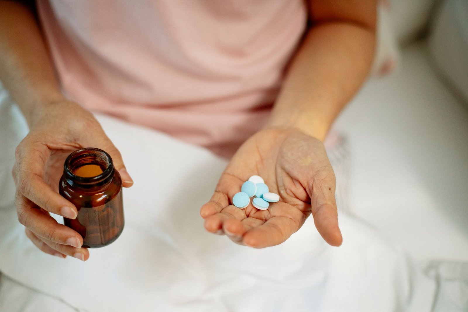 A diagram showing the types of mental health medications available in the context of therapy vs medication.