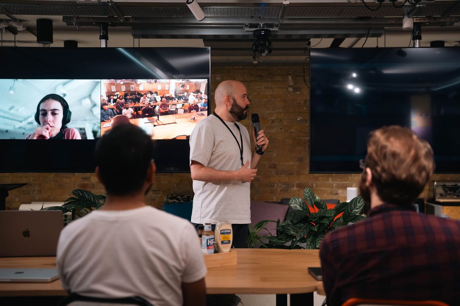 A screenshot of a live debate streamed online, showcasing audience interaction. — technology in debates