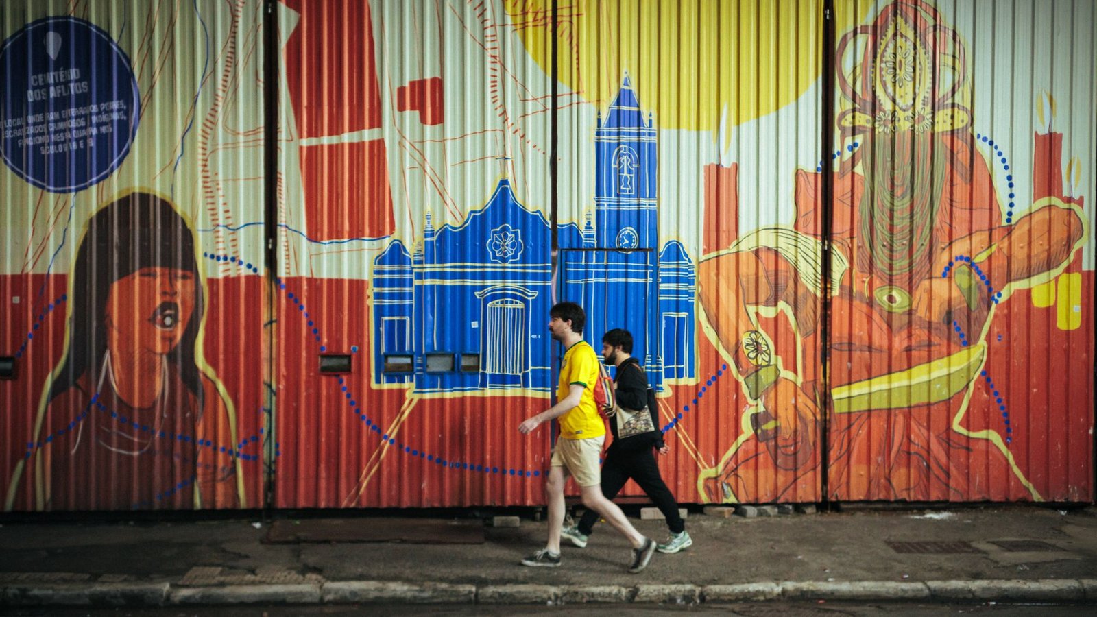 A vibrant mural depicting social justice themes in an urban setting. — art and activism