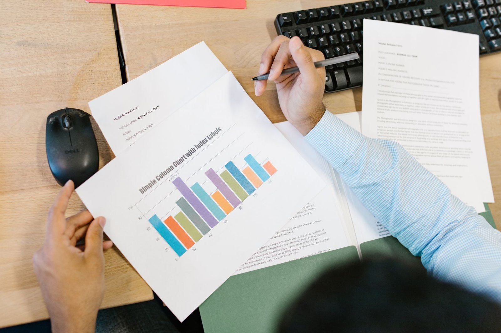 A visual representation of organizing research findings in a spreadsheet, reflecting effective debate research tips