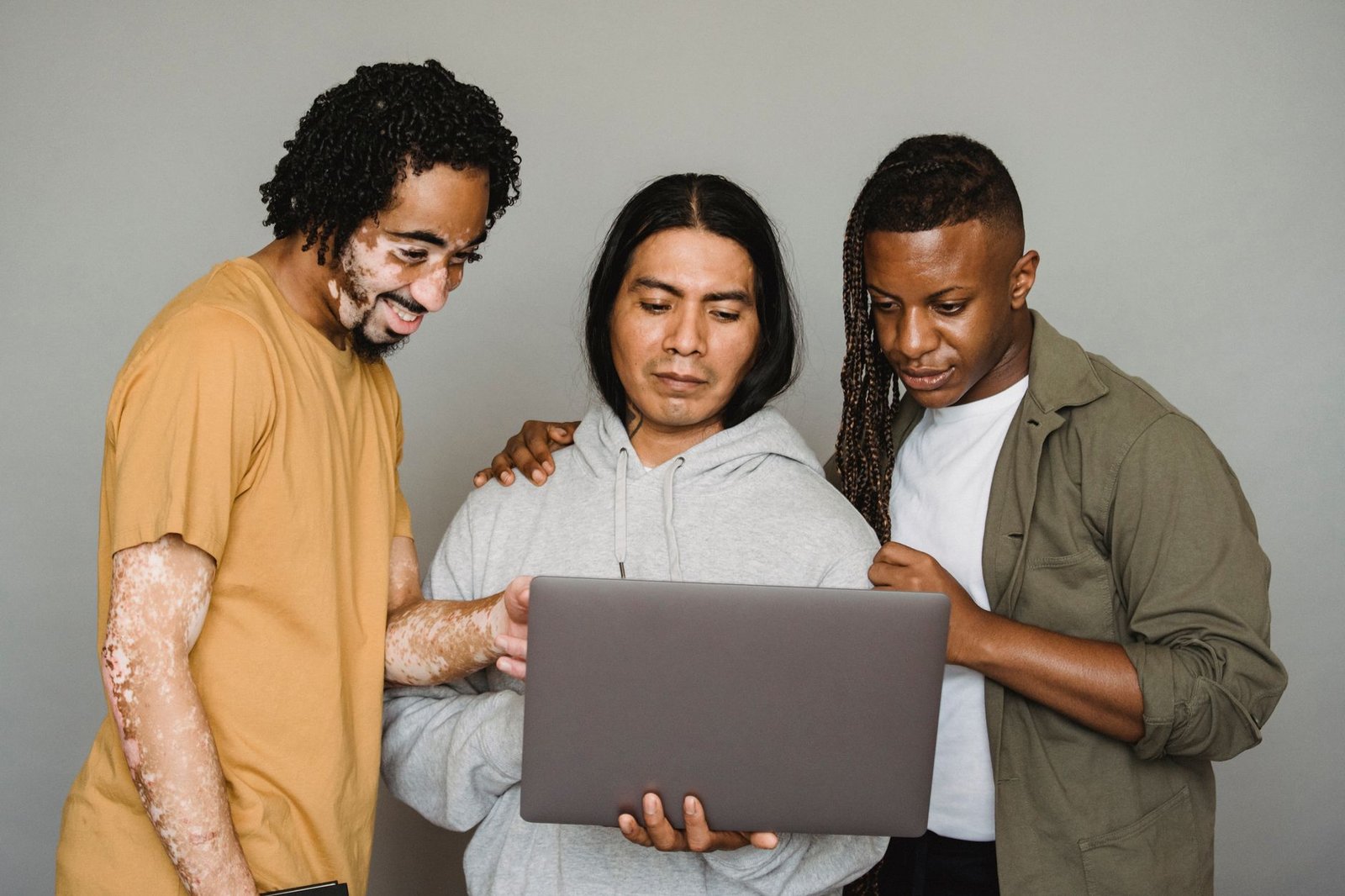 An illustration depicting a diverse group of people engaging in a respectful online discussion. — digital debate
